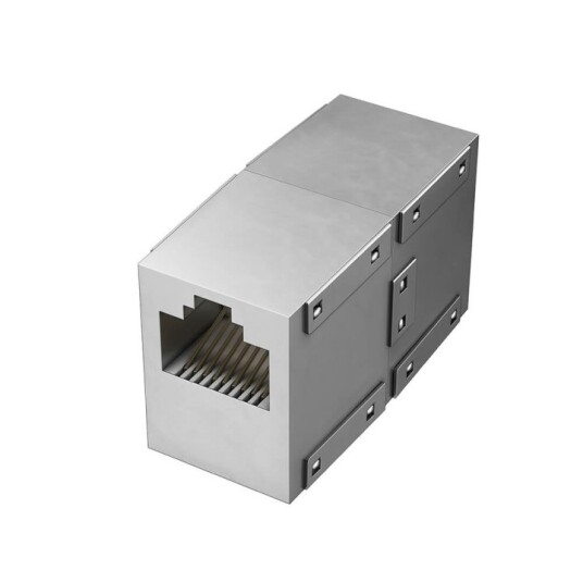 Hama CAT6 Adapter for Gigabit Ethernet nettverk - Sølv