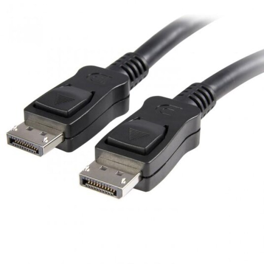 TECHLY 2m DisplayPort 1.2 Kabel Hankjønn Svart