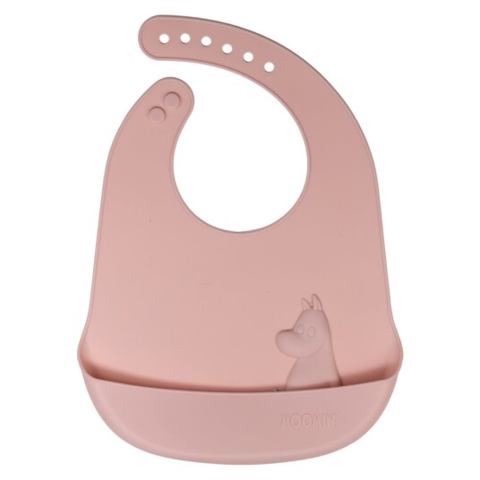 Mummi Silikonsmekke Rosehip Pink - Myk og Rengjøringsvennlig Smekke for Barn Mummi Silikonsmekke Rosehip Pink - Myk og Rengjøringsvennlig Smekke for Barn