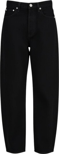 Agolde Dame Jeans Svart W24, Agolde Dame Jeans Svart W24,