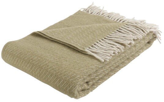 Arctic Ullpledd i 100% ny norsk ull Saga olive 130 x 200 cm Arctic Ullpledd i 100% ny norsk ull Saga olive 130 x 200 cm