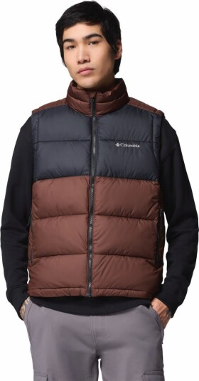 Columbia Sportswear Columbia Men's Pike Lake II Vest Tobacco Black XL Columbia Sportswear Columbia Men's Pike Lake II Vest Tobacco Black XL