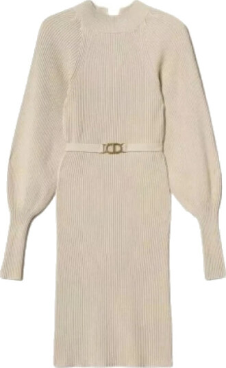 Twinset Dame Kjoler Beige M, Twinset Dame Kjoler Beige M,