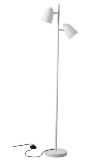 Superliving Dynamo Twin gulvlampe hvit Superliving Dynamo Twin gulvlampe hvit