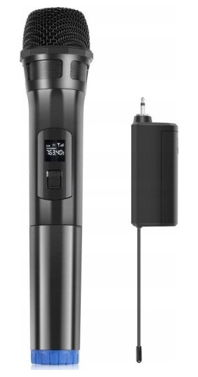 Microphone Puluz Wireless Studio Microphone Uhf Dynamic 30M