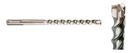 Bor for betong Diager Booster Plus; SDS-plus; 8x100/160 mm Bor for betong Diager Booster Plus; SDS-plus; 8x100/160 mm