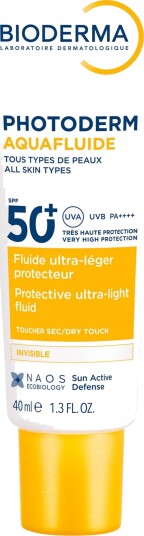 Bioderma Photoderm Aquafluid SPF 50+ Solkrem for sensitiv hud, 40 ml Bioderma Photoderm Aquafluid SPF 50+ Solkrem for sensitiv hud, 40 ml