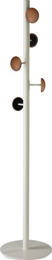 Sibast Furniture Bent Hansen Hang Up Klesstativ Hvit/ Konjakk