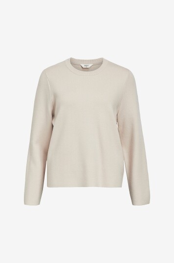 Object - Genser objReynard Square Sleeve O-neck - Grå Object - Genser objReynard Square Sleeve O-neck - Grå