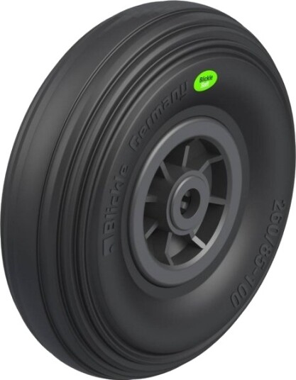 Blickle 591834 Vwpp 260/20R Styrehjul For Tung Last Hjuldiameter 260 Mm Bæreevne (Maks.) 200 Kg 1 Stk