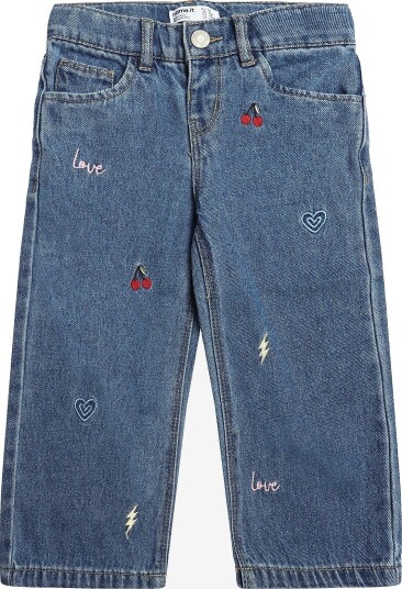 Name It Nmfrose Wide Emb Jeans 4999 Za MEDIUM BLUE DENIM 80