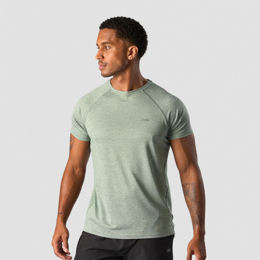 Icaniwill Training Mesh T shirt Racing Green Grön X large