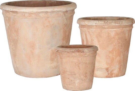 Wikholm Form Utendørs potte Lucy 3 pk Natur Wikholm Form Utendørs potte Lucy 3 pk Natur