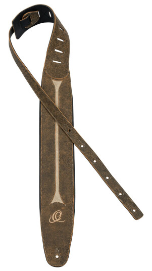 Ortega OSBS-3 Bass Leather Strap Desert stone