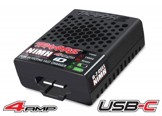 "BULK" Traxxas 2982 4-AMP 6-7CELL NiMH Charger USB-C