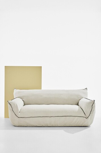 Jotex Sofa 2,5seter Furu/Polyeterskum/Kryssfiner/Lin Lin beige Gia 1723238020