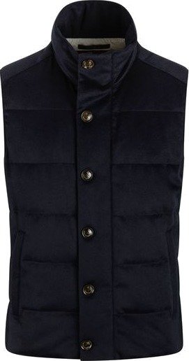 Montecore Down wool vest 48 blå herre