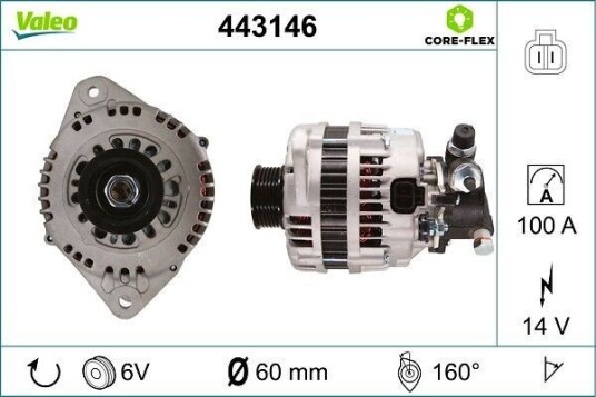 Dynamo VALEO 443146