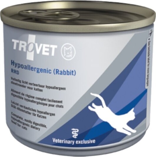 Trovet våtfôr Hypoallergen Feline Kanin & Ris RRD 6 x 200 g