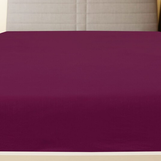 vidaXL Jerseylaken vinrød 180x200 cm bomull vidaXL Jerseylaken vinrød 180x200 cm bomull