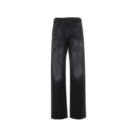 MM6 Maison Margiela Dame Jeans Svart W26,