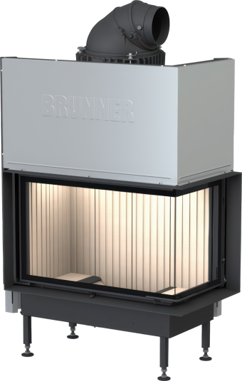 Brunner BKH 5.0 (50 82 42) Peisinnsats Svart Høyre hjørne m/ hevedør