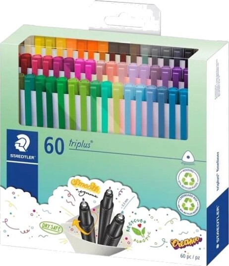 Staedtler Fineliner triplus 60 stk.