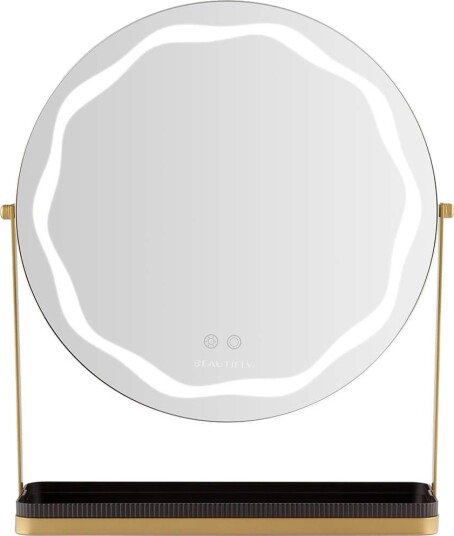 VAKKERT Speil Rund LED Vanity