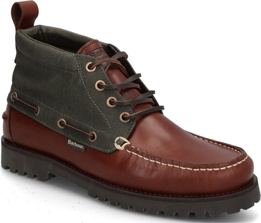 Barbour Barbour Harle Mid Chukka Boot MAHOGANY/OLIVE 43