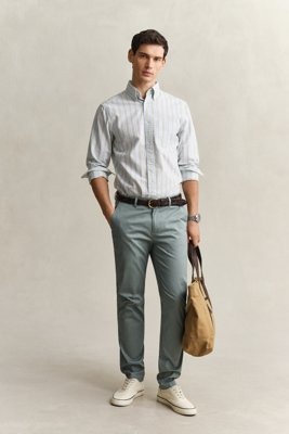 Gant Slim fit sports chinos CERAMIC GREY 3330