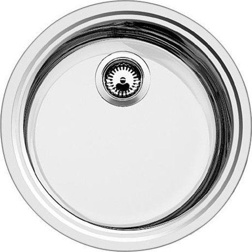 Blanco Rondosol Mikrokant kjøkkenvask Ø44,8 cm, rustfritt stål Blanco Rondosol Mikrokant kjøkkenvask Ø44,8 cm, rustfritt stål