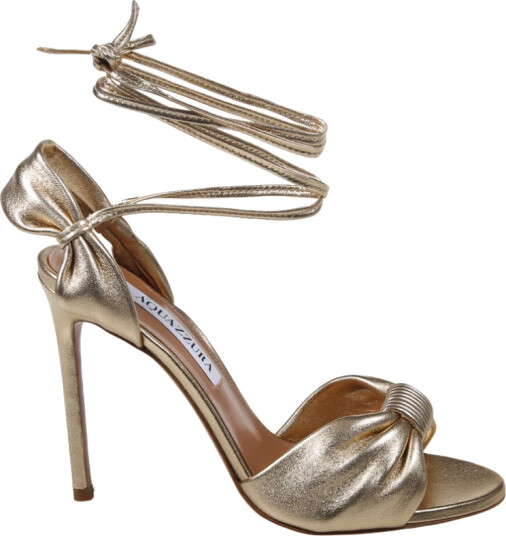 Aquazzura Dame Sko Gul 38 EU,