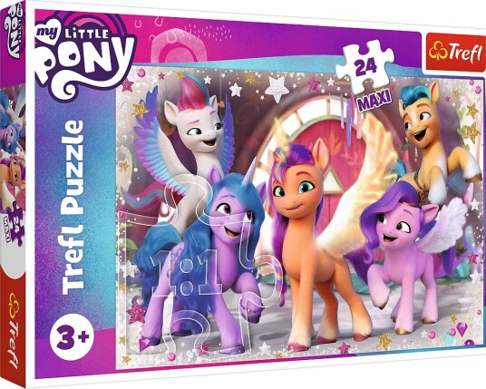 Trefl 14338 Maxi Puslespill   24 Brikker   My Little Pony