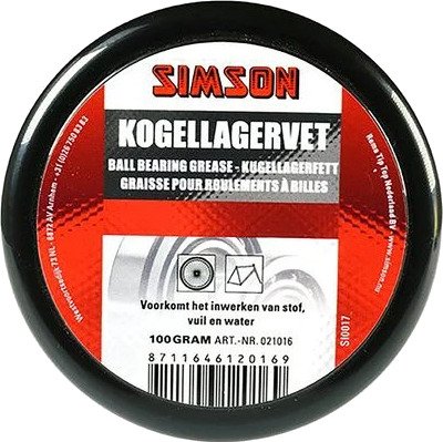 Sykkelverktøy Simson Kulelagerfett 100 g Sykkelverktøy Simson Kulelagerfett 100 g