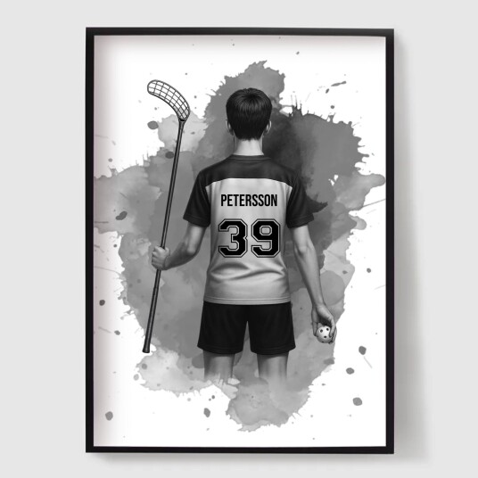 Personaliserte Plakater Floorball Drøm