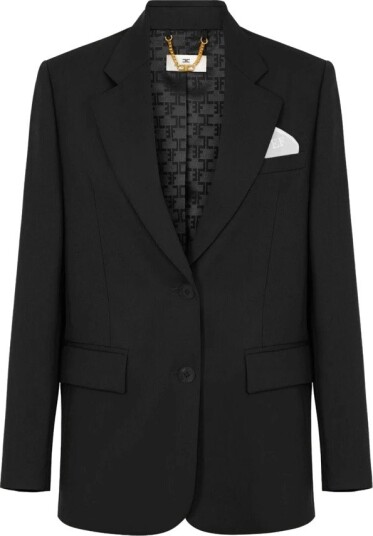 Elisabetta Franchi Dame Jakker Svart S,