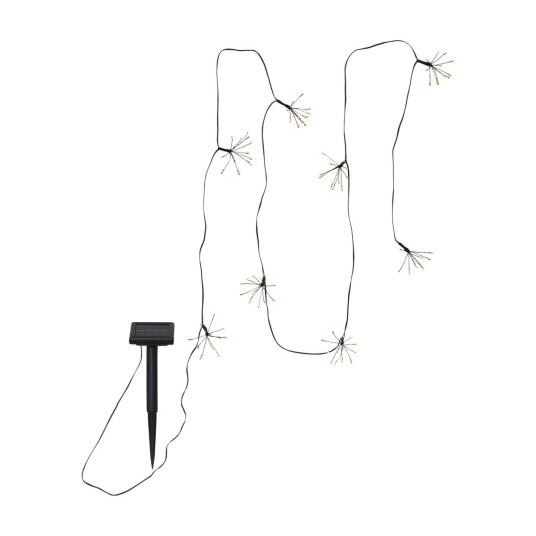Star Trading Lyslenke solcelle Firework Solar. Svart mdf / metall 1642443-01-0 1642449-01-0