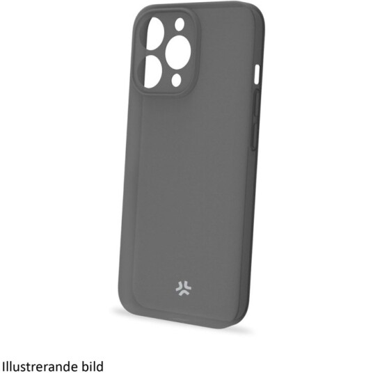 Celly SPACE Ultratynt Mobildeksel til iPhone 16 Pro - Svart