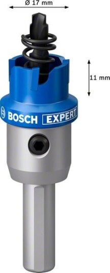 Bosch Hålsag 17 mm for Metall - Expert Serie med Karbidteknologi Bosch Hålsag 17 mm for Metall - Expert Serie med Karbidteknologi
