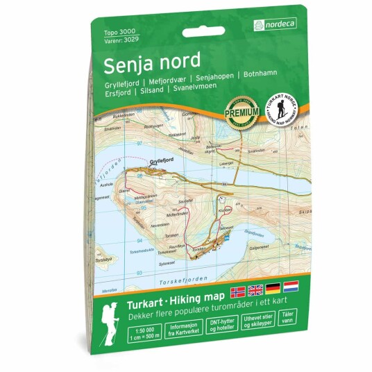 Ugland IT Nordeca Topo 3000 1:50 000 Senja Nord Turkart Ugland IT Nordeca Topo 3000 1:50 000 Senja Nord Turkart