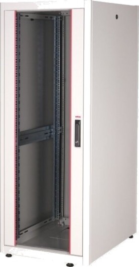 Roline 26.21.0038 Frittstående Hylle 32U 600 Kg Rack Skinner Justerbare Bein 68 Kg