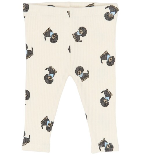 The New Tnsbsylvan Rib Leggings Cream 74
