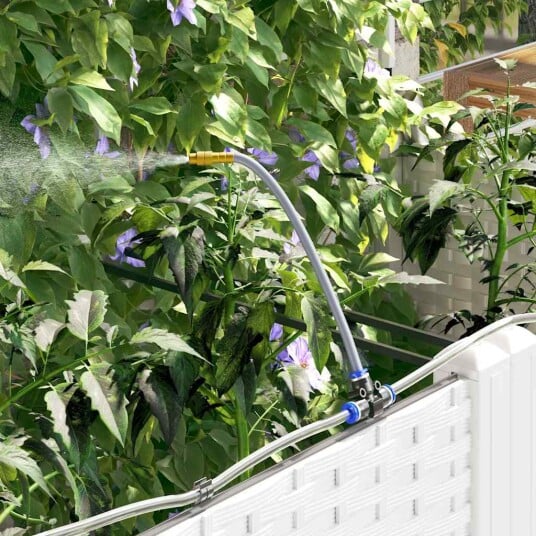 Hageplanter med vanning 3 stk Hvit Hageplanter med vanning 3 stk Hvit
