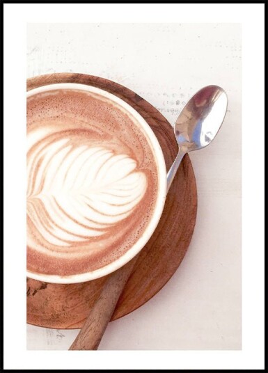 Caffè Latte Plakat Plakat / 21x30cm