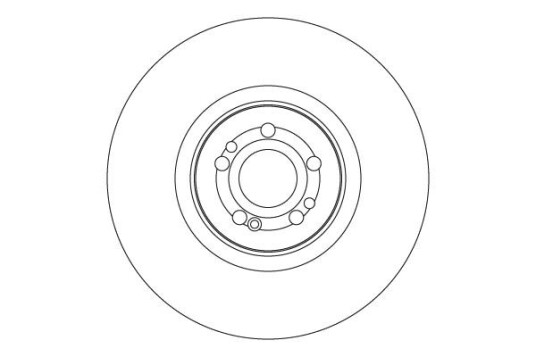 Bremseskive TRW DF4634S