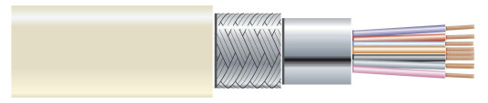 BLACK BOX EXT. DISTANCE QUIET CABLE 7 CONDUCTOR,500 FT