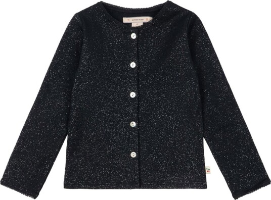 Konges Sløjd Cardigan Rolli Black m. Glitter Konges Sløjd 3 år (98) Cardigan Svart