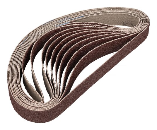 PELA 532493 Slipebånd 10 pakk 20x520 mm #120 Maskintilbehør & forbruk