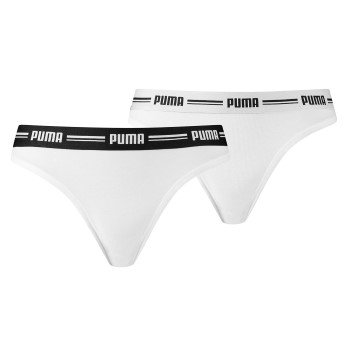 Puma Truser 2P Iconic Solid String Hvit X-Small Dame Puma Truser 2P Iconic Solid String Hvit X-Small Dame