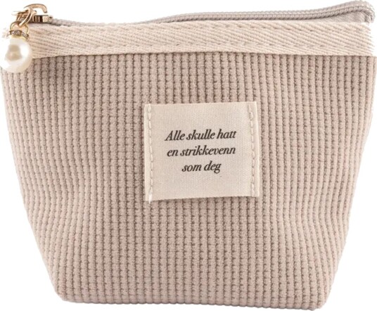 Kort Og Godt Strikkeveske AC518 Beige